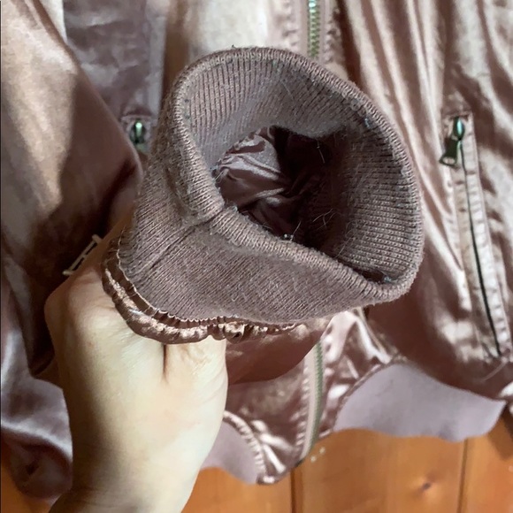 COTON CANDY | Satin Bomber Jacket - Picture 9 of 13